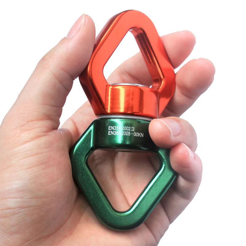 NEW 25KN Yoga Accessories Universal Ring Gimbal Ring Rotary Connector Rotational Hammock Swing Spinner Rope Swivel Connector
NEW 25KN Yoga Accessories Universal Ring Gimbal Ring Rotary Connector Rotational Hammock Swing Spinner Rope Swivel Connector
