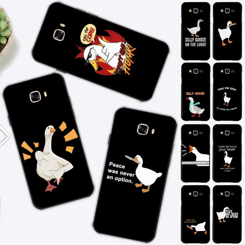 FHNBLJ Duck Goose Game Phone Case for Samsung J 2 3 4 5 6 7 8 prime plus 2018 2017 2016 core
FHNBLJ Duck Goose Game Phone Case for Samsung J 2 3 4 5 6 7 8 prime plus 2018 2017 2016 core