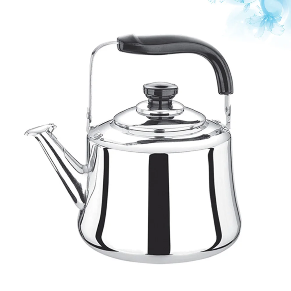 Stainless Steel Teakettle Household Heating Water Kettle Large Capacity Sounding Kettle for Home Kitchen (5L)
Stainless Steel Teakettle Household Heating Water Kettle Large Capacity Sounding Kettle for Home Kitchen (5L)