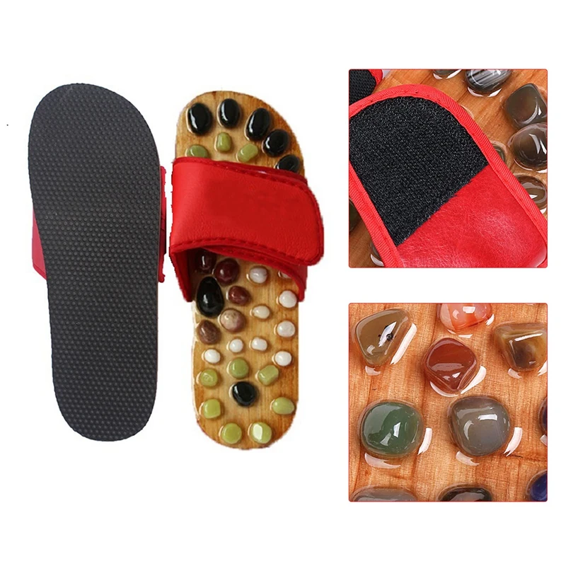 

Натуральный гальванический камень для ног, рефлексологический уход, активация крови, акупунктура ног, массажная обувь