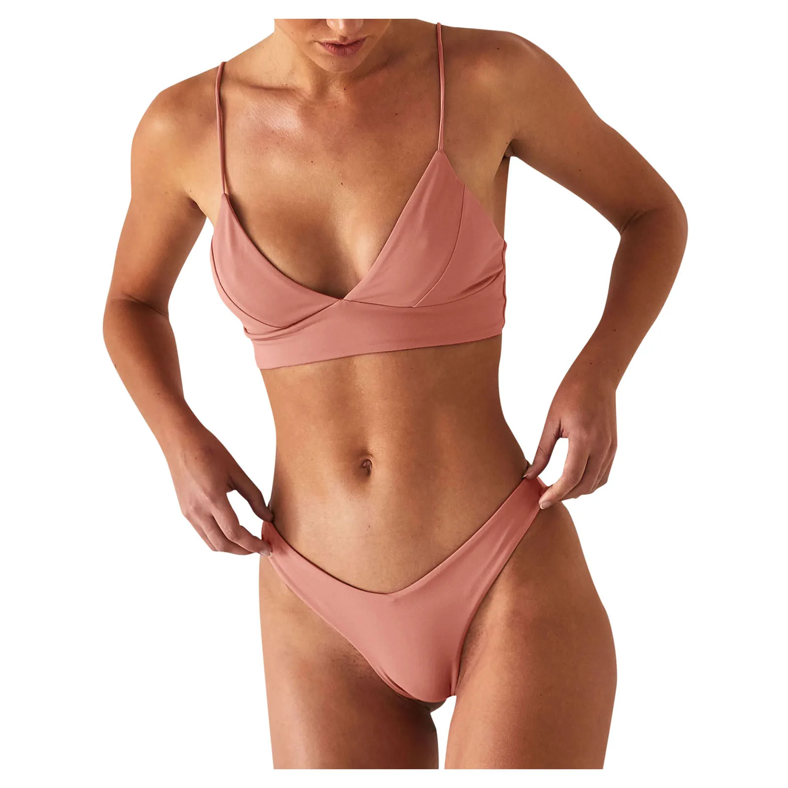 Swimming Suit For Women Sexy Biquinis Feminino 2022 Solid Push Up High Halter Bikini Set Two Piece Swimsuit
Swimming Suit For Women Sexy Biquinis Feminino 2022 Solid Push Up High Halter Bikini Set Two Piece Swimsuit