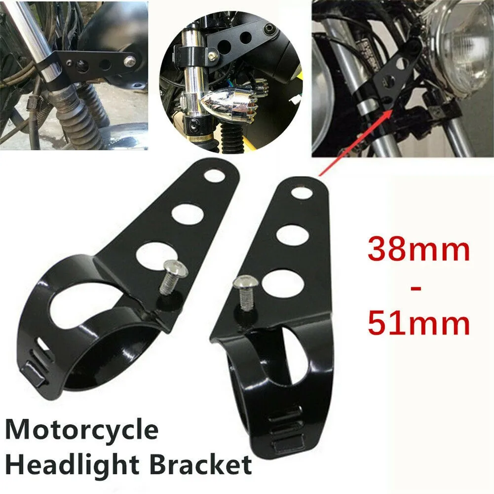 1 Set Motorcycle LED Headlight Headlamp Mount Bracket Black Silver Bracket S/L Universal Motorcycle Accessories For Kawasaki
1 Set Motorcycle LED Headlight Headlamp Mount Bracket Black Silver Bracket S/L Universal Motorcycle Accessories For Kawasaki