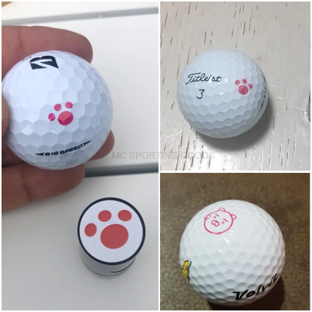 New Golf Ball Stamper Stamp Marker Impression Seal Quick-dry Plastic Multicolors Golf adis Accessories Symbol For Golfer Gift
New Golf Ball Stamper Stamp Marker Impression Seal Quick-dry Plastic Multicolors Golf adis Accessories Symbol For Golfer Gift