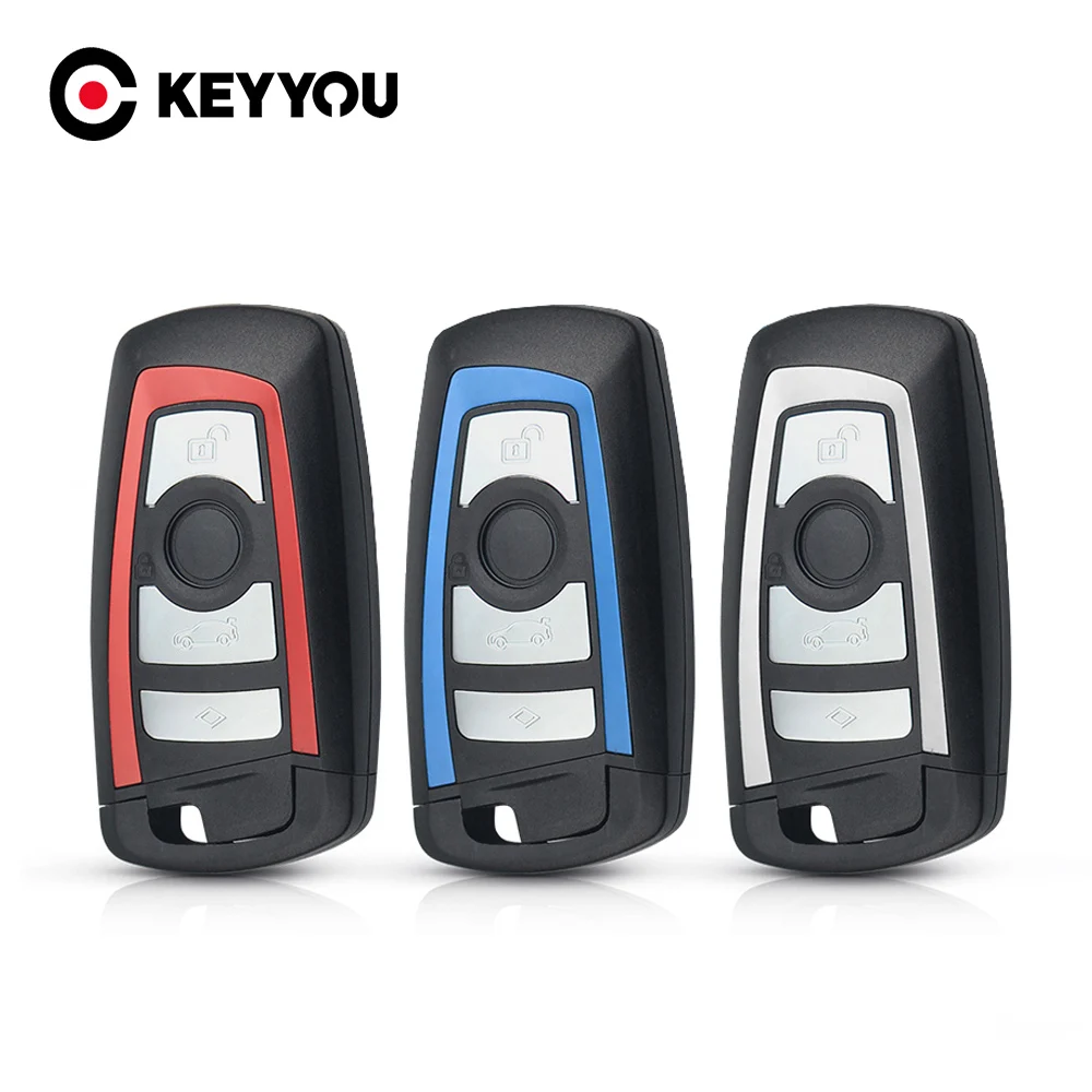 KEYYOU 4 Buttons Smart Remote Car Key Case Shell For BMW CAS4 F 3 5 7 Series E90 E92 E93 X5 F10 F20 F30 F40 Fob Auto Key Cover
KEYYOU 4 Buttons Smart Remote Car Key Case Shell For BMW CAS4 F 3 5 7 Series E90 E92 E93 X5 F10 F20 F30 F40 Fob Auto Key Cover