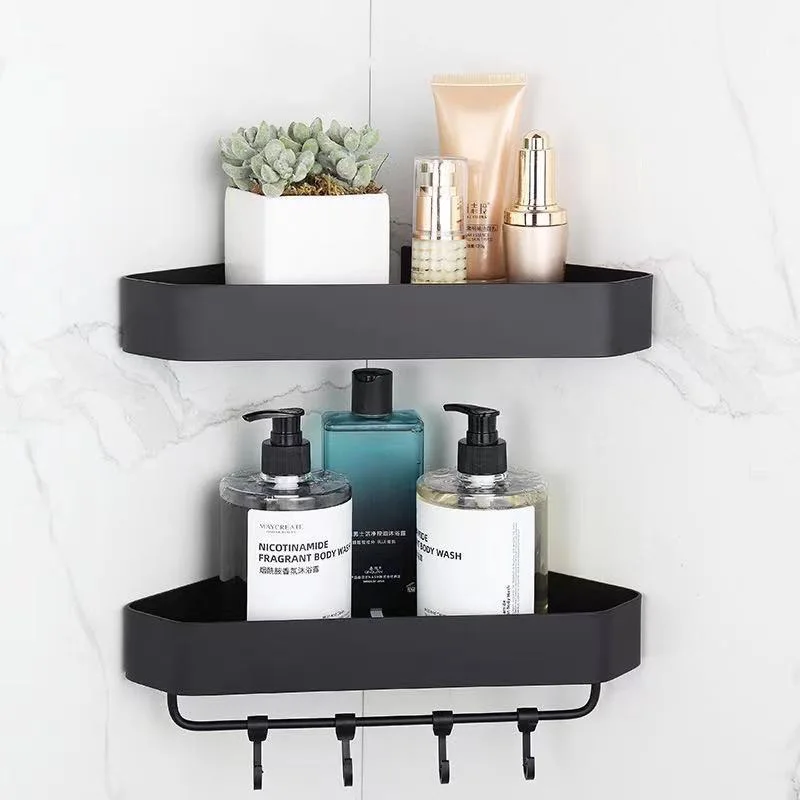 Aluminum Bathroom Shelf Triangle Corner Kitchen Shelves Wall-Mounted Shampoo Shelf Storage Accessories Organizer Shower Holder
Aluminum Bathroom Shelf Triangle Corner Kitchen Shelves Wall-Mounted Shampoo Shelf Storage Accessories Organizer Shower Holder