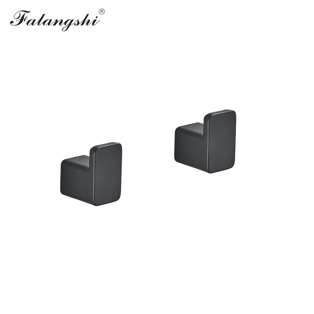 Крючки для халатов FALANGSHI, алюминиевые, черные
Крючки для халатов FALANGSHI, алюминиевые, черные