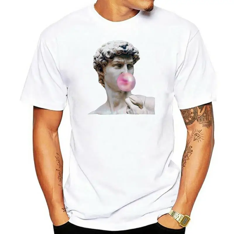Vaporwave Bubble Gum Roman Greek Statue Trendy Men's Cotton T-shirt Top Tee Cool Casual pride t shirt men Unisex Fashion
Vaporwave Bubble Gum Roman Greek Statue Trendy Men's Cotton T-shirt Top Tee Cool Casual pride t shirt men Unisex Fashion