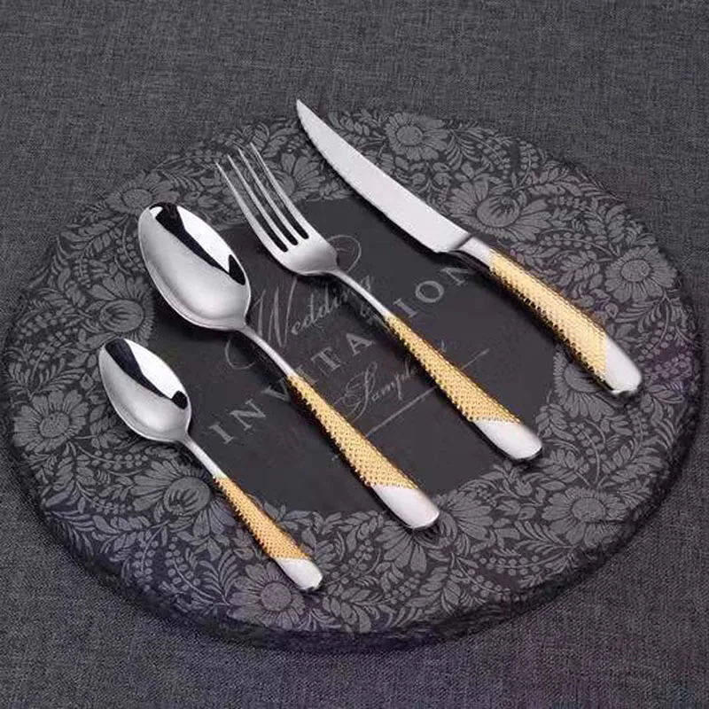 4pcs Kitchen Utensils Dinnerware Set Stainless Steel Knife Fork Spoon Cutlery Set Kitchen Tableware Set Flatware Set Dishes
4pcs Kitchen Utensils Dinnerware Set Stainless Steel Knife Fork Spoon Cutlery Set Kitchen Tableware Set Flatware Set Dishes