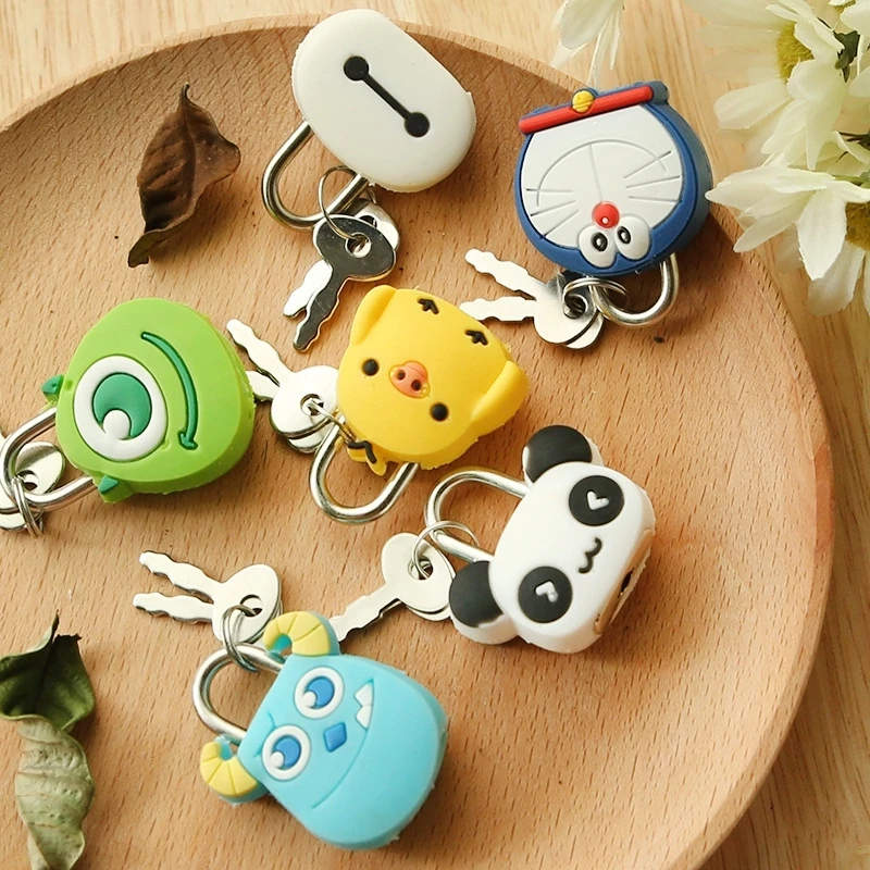 Creative Cute Silicone Cartoon Doll Metal Mini Padlock Security Diary Notebook Lock Anti-theft Handbag Suitcase Luggage Lock
Creative Cute Silicone Cartoon Doll Metal Mini Padlock Security Diary Notebook Lock Anti-theft Handbag Suitcase Luggage Lock