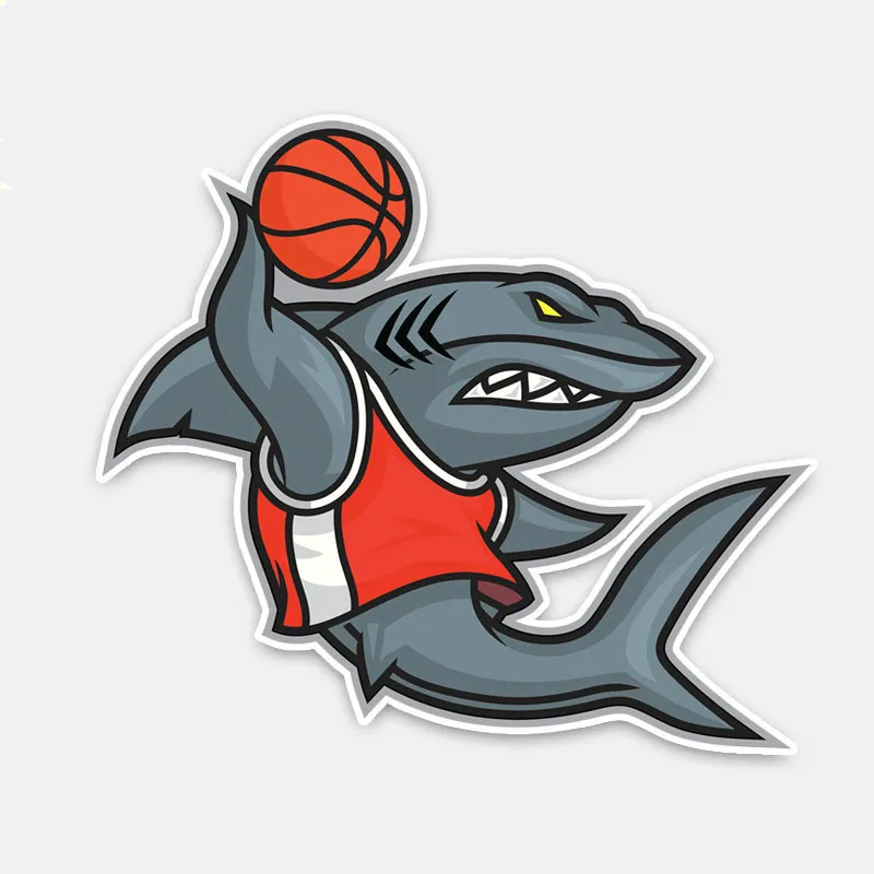 Fashion Funny Car Stickers Shark Basketball Player Decor Vinyl Decal Cover Scratches for Vw Golf 4 Mini Cooper Skoda ,16cm*14cm 
Fashion Funny Car Stickers Shark Basketball Player Decor Vinyl Decal Cover Scratches for Vw Golf 4 Mini Cooper Skoda ,16cm*14cm