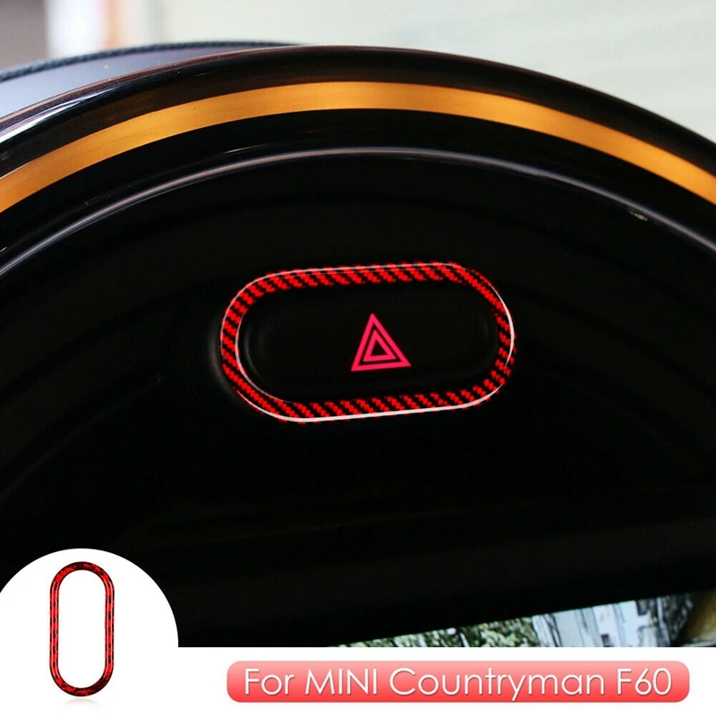 Red Carbon Fibre Interior Warning Light Cover for MINI Cooper F55 F56 Countryman F60
Red Carbon Fibre Interior Warning Light Cover for MINI Cooper F55 F56 Countryman F60