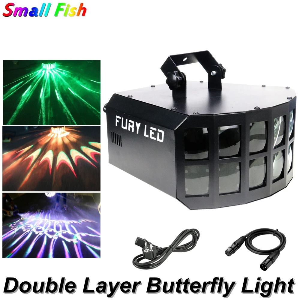 2Pcs/Lot Mini LED 30W RGBW 4IN1 Double Butterfly Light LED Beam Wash Layer Downlight Projection Light Stage DJ Effect Light
2Pcs/Lot Mini LED 30W RGBW 4IN1 Double Butterfly Light LED Beam Wash Layer Downlight Projection Light Stage DJ Effect Light