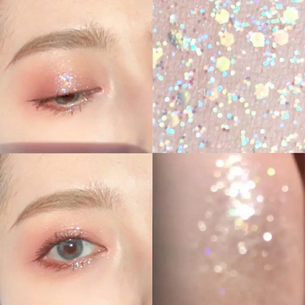 1G 6 colors Liquid Shiny EyeShadow Brighten EyeShadow Metallic Pearlescent Shimmer Diamond Glitter Eyeshadow Longlasting Ey U5M7
1G 6 colors Liquid Shiny EyeShadow Brighten EyeShadow Metallic Pearlescent Shimmer Diamond Glitter Eyeshadow Longlasting Ey U5M7