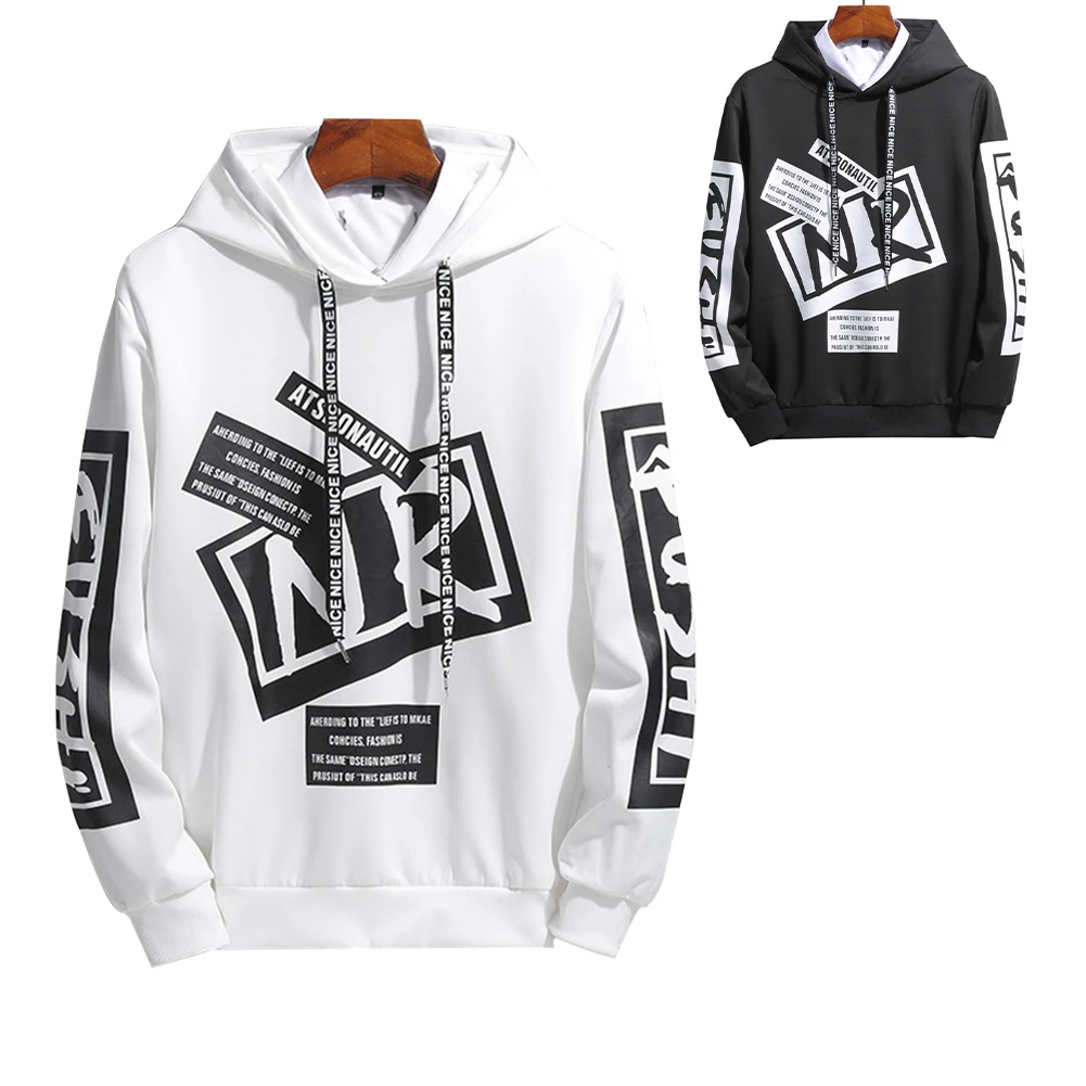 2021 Mens Hoody Hooded Sweater Sweatshirt Sportswear Letter Printing Loose Hip Hop Hoodie Streetwear Pullovers Personality top
2021 Mens Hoody Hooded Sweater Sweatshirt Sportswear Letter Printing Loose Hip Hop Hoodie Streetwear Pullovers Personality top