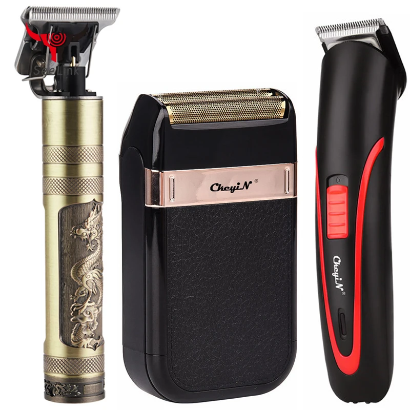 CkeyiN Electric Hair Clipper Rechargeable Beard Trimmer Razor Cutter Machine Professional Barber Shaver Cordless T-Outline Mower
CkeyiN Electric Hair Clipper Rechargeable Beard Trimmer Razor Cutter Machine Professional Barber Shaver Cordless T-Outline Mower