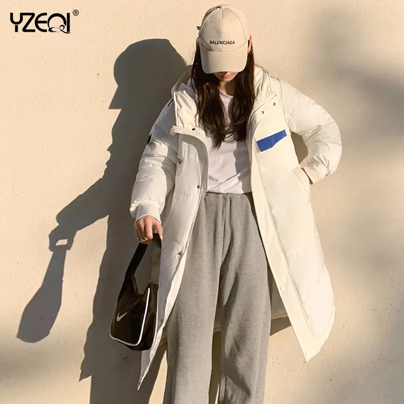 Yzeqi белое теплое длинное пальто, женская толстая Длинная зимняя повседневная хлопковая парка, женское пуховое зимнее пальто, верхняя одежда
Yzeqi белое теплое длинное пальто, женская толстая Длинная зимняя повседневная хлопковая парка, женское пуховое зимнее пальто, верхняя одежда