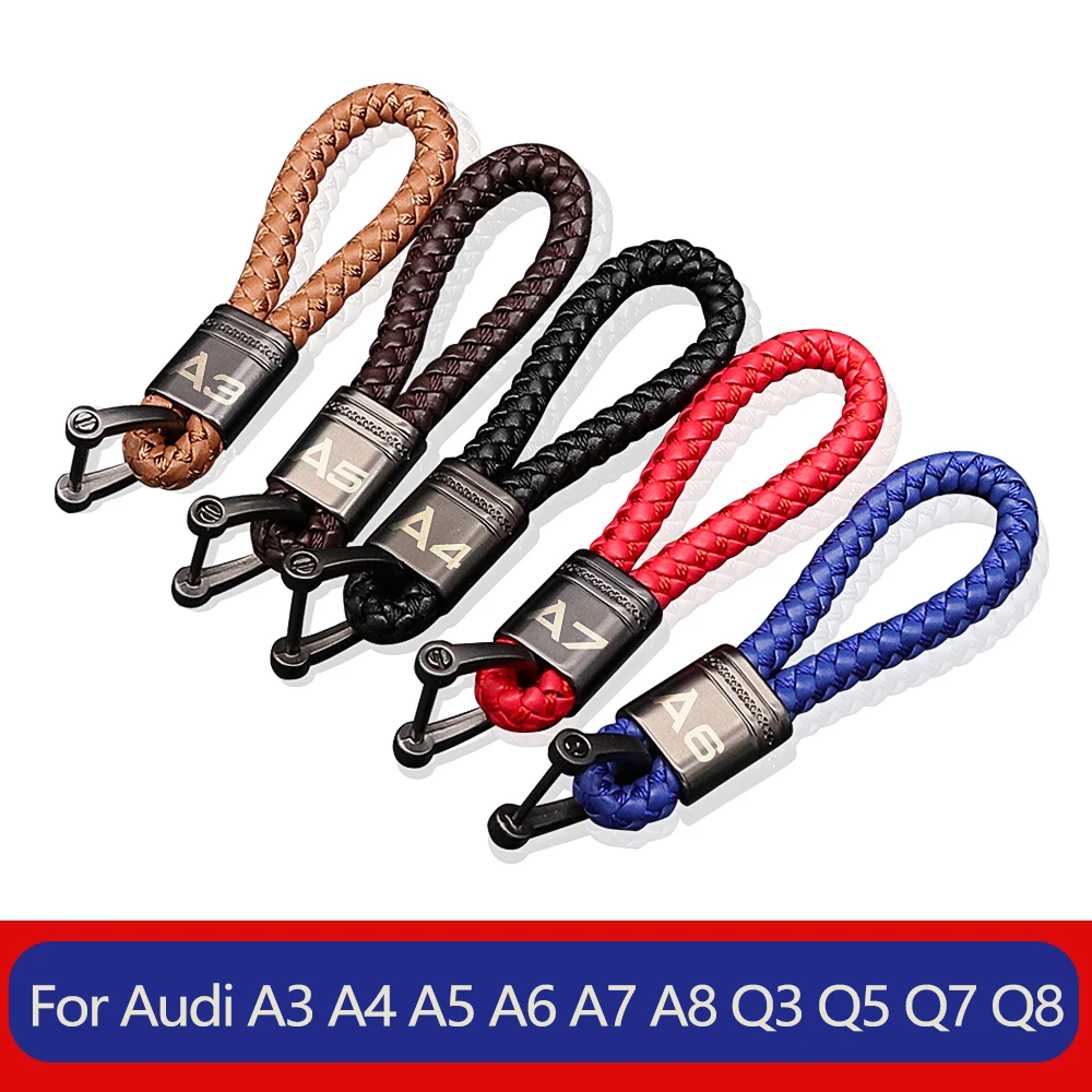 Car High-Grade Leather key chain for audi a4 b6 b7 b9 a3 8l 8p 8v q3 a7 a4 b8 a6 c6 a5 q5 q7 q8 a7 a8 Car Keychain Accessories
Car High-Grade Leather key chain for audi a4 b6 b7 b9 a3 8l 8p 8v q3 a7 a4 b8 a6 c6 a5 q5 q7 q8 a7 a8 Car Keychain Accessories