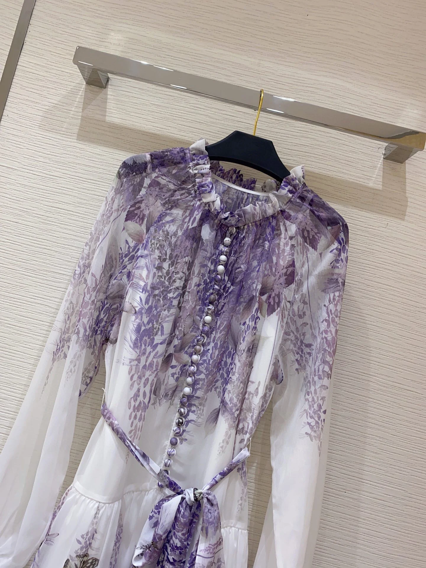 High Quality Luxury Summer Sexy Women's Leaf Print Long Sleeve High Street Dress
High Quality Luxury Summer Sexy Women's Leaf Print Long Sleeve High Street Dress