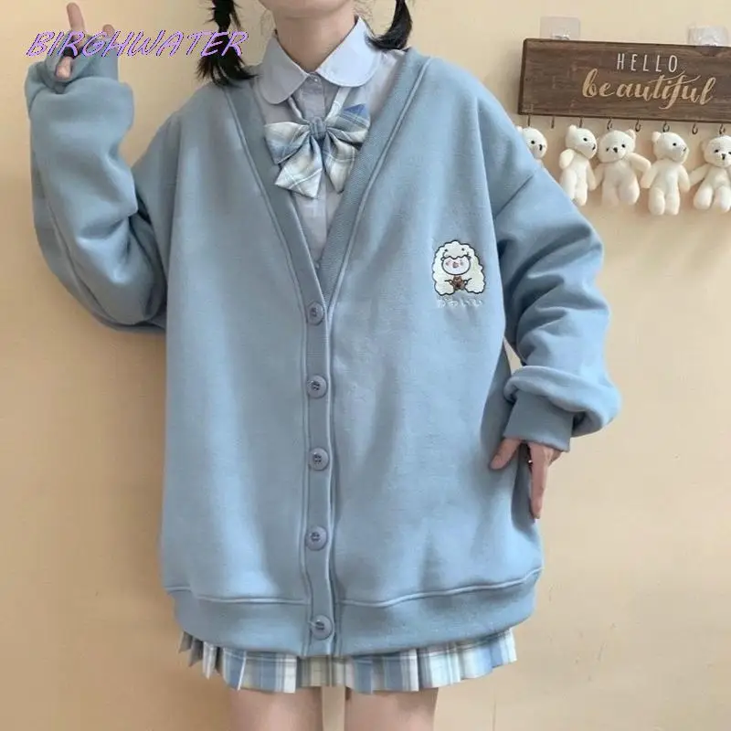 Autumn Kawaii Cute Hoodie Women Japanese Streetwear Soft Sweatshirt Oversize Button Up Preppy Style Casual Cartoon Basic Hooded
Autumn Kawaii Cute Hoodie Women Japanese Streetwear Soft Sweatshirt Oversize Button Up Preppy Style Casual Cartoon Basic Hooded
