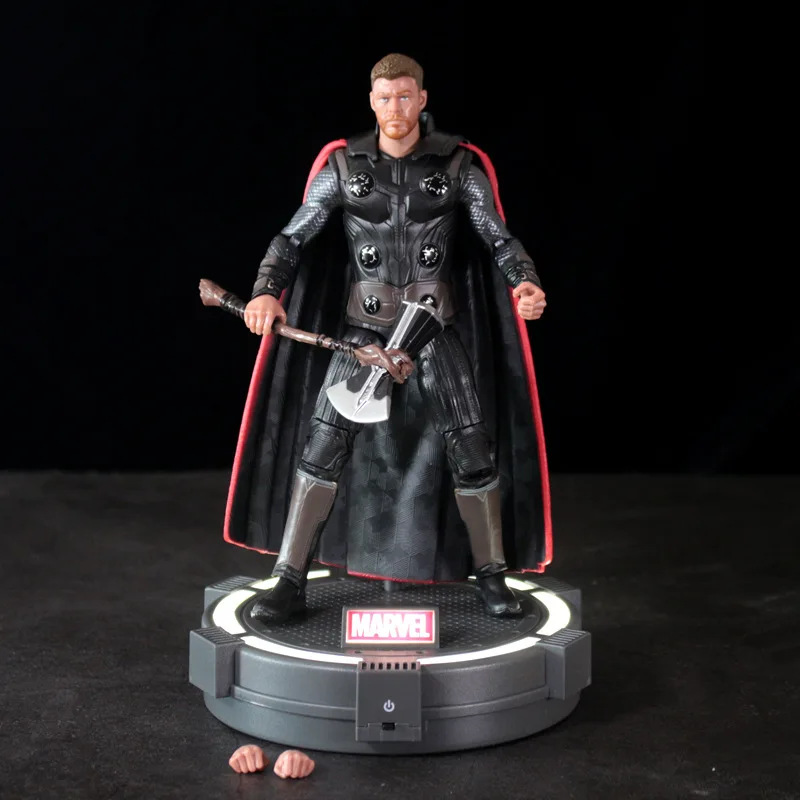 Original Disney Marvel Avenger4 Toys 17cm Luminous Base Thor Captain Marvel Movable Toys Action Figure Dolls Free Shipping 160
Original Disney Marvel Avenger4 Toys 17cm Luminous Base Thor Captain Marvel Movable Toys Action Figure Dolls Free Shipping 160