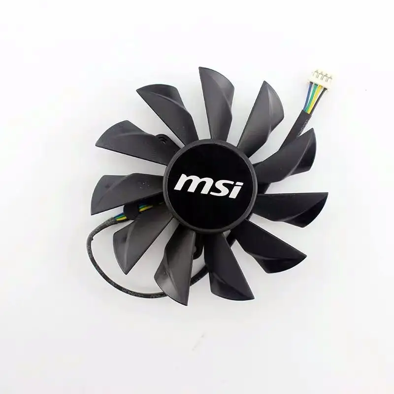 Вентилятор охлаждения VGA 4PIN PLA09215B12H 85 мм для графической карты MSI R6770 N550GTX Ti/ N650/ R7