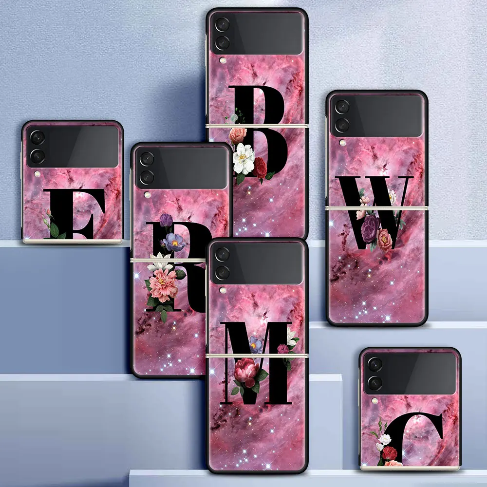 Movil Phone Case for Samsung Galaxy Z Flip 3 5G Protective Shell Black Cubre Hard Coque Z Flip3 Cover Letter A M O R E Flower
Movil Phone Case for Samsung Galaxy Z Flip 3 5G Protective Shell Black Cubre Hard Coque Z Flip3 Cover Letter A M O R E Flower
