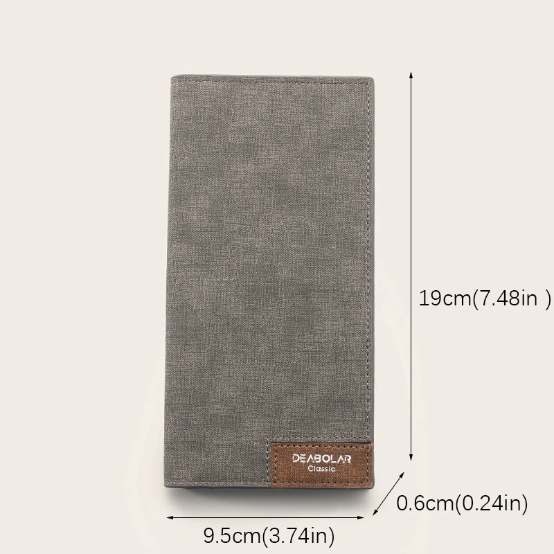 2021 7 Card Slots Large Capacity Men Thin Wallets Long Style High Quality Card Holder Male Purse Hasp Brand PU Leather Money Gag 
2021 7 Card Slots Large Capacity Men Thin Wallets Long Style High Quality Card Holder Male Purse Hasp Brand PU Leather Money Gag