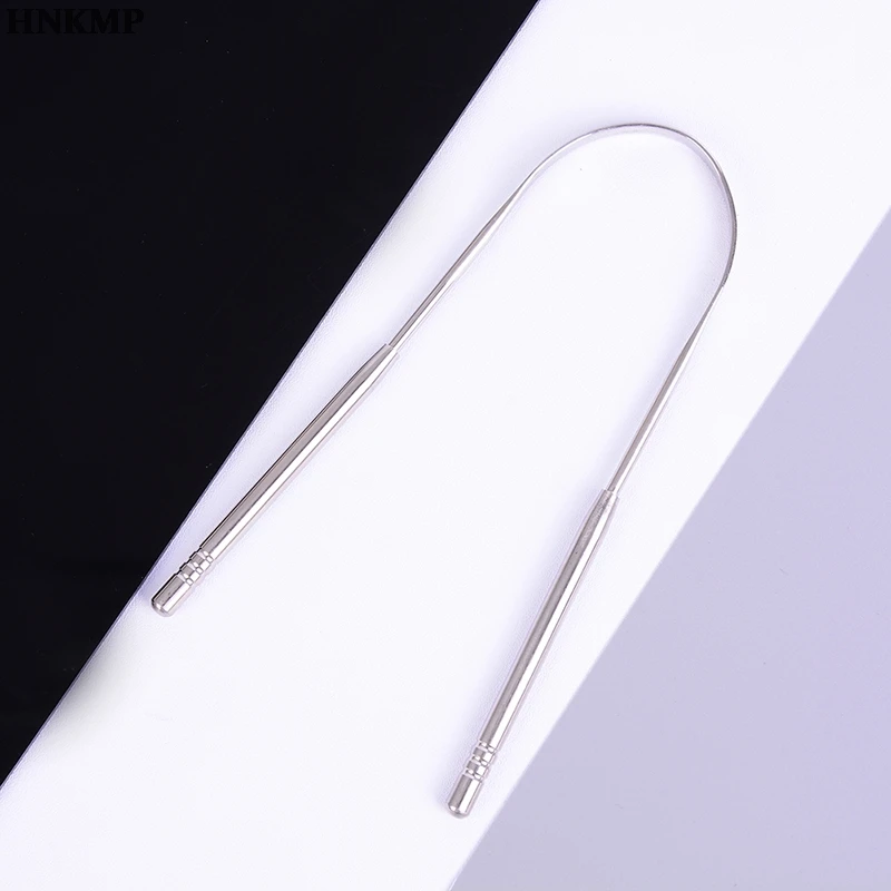 Dental Oral Hygiene Care Tools Stainless Steel Tongue Scraper Cleaner Fresh Breath Cleaning Coated Tongue Toothbrush
Dental Oral Hygiene Care Tools Stainless Steel Tongue Scraper Cleaner Fresh Breath Cleaning Coated Tongue Toothbrush
