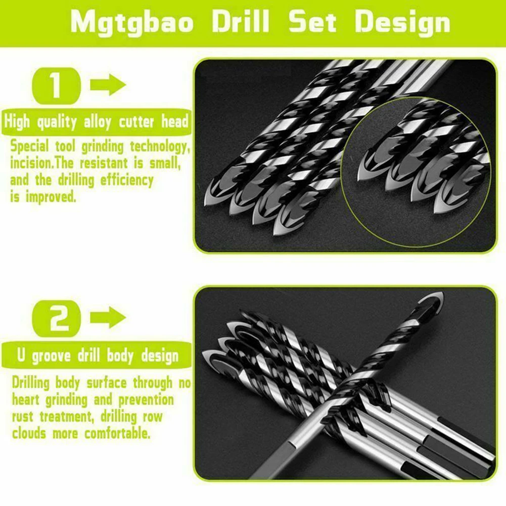 6pcs Tungsten Carbide Drill Bit Set For Ceramic Tile Concrete Glass Wood 6-12mm For Glass, Ceramic Tile, Wood, Ceramic, Stone
6pcs Tungsten Carbide Drill Bit Set For Ceramic Tile Concrete Glass Wood 6-12mm For Glass, Ceramic Tile, Wood, Ceramic, Stone