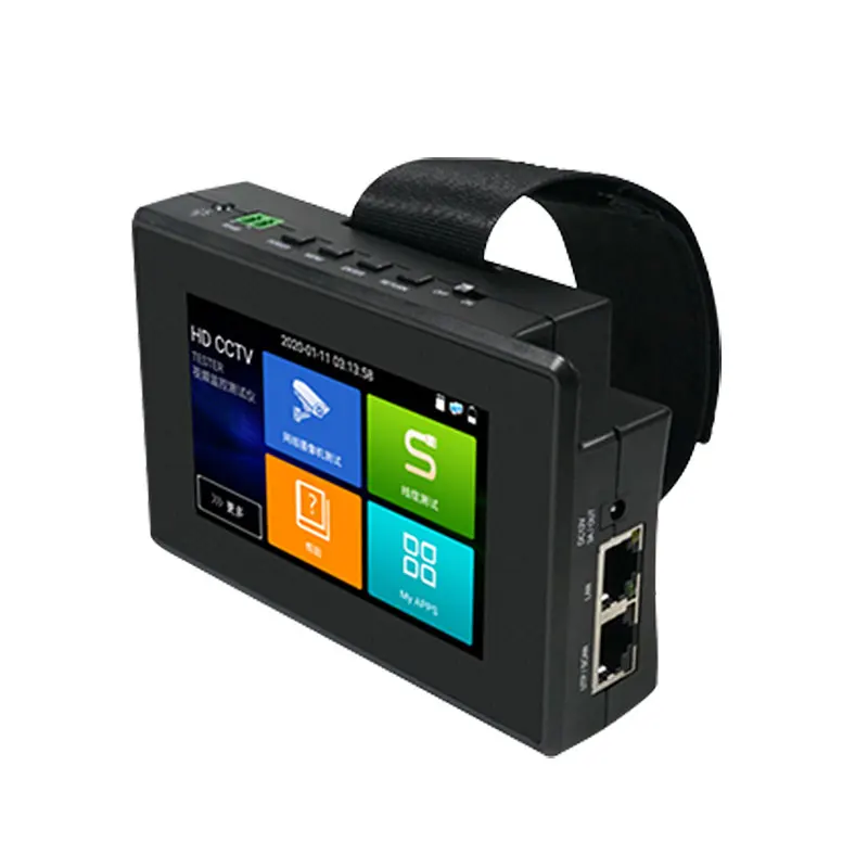 DS-2FG0001-W 4K IP Camera Tester H.265 H.264 Encoding Wrist CCTV Tester With Wifi 4" Touch Screen
DS-2FG0001-W 4K IP Camera Tester H.265 H.264 Encoding Wrist CCTV Tester With Wifi 4" Touch Screen