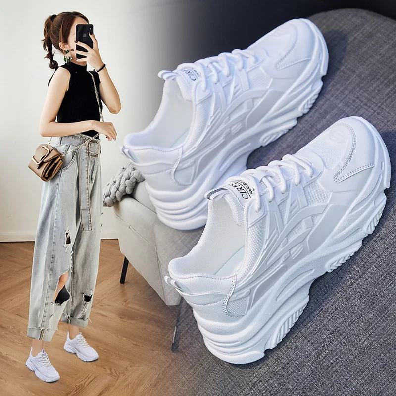 Женские кроссовки на шнуровке, спортивная обувь для бега и ходьбы на открытом воздухе, спортивная обувь, удобные кроссовки для женщин
Женские кроссовки на шнуровке, спортивная обувь для бега и ходьбы на открытом воздухе, спортивная обувь, удобные кроссовки для женщин