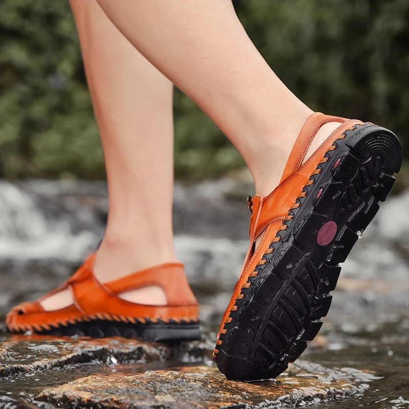 Сандалии Sandalia Masculina De Praia мужские на платформе, повседневные шлепанцы, спортивные босоножки на плоской подошве, Классическая обувь
Сандалии Sandalia Masculina De Praia мужские на платформе, повседневные шлепанцы, спортивные босоножки на плоской подошве, Классическая обувь