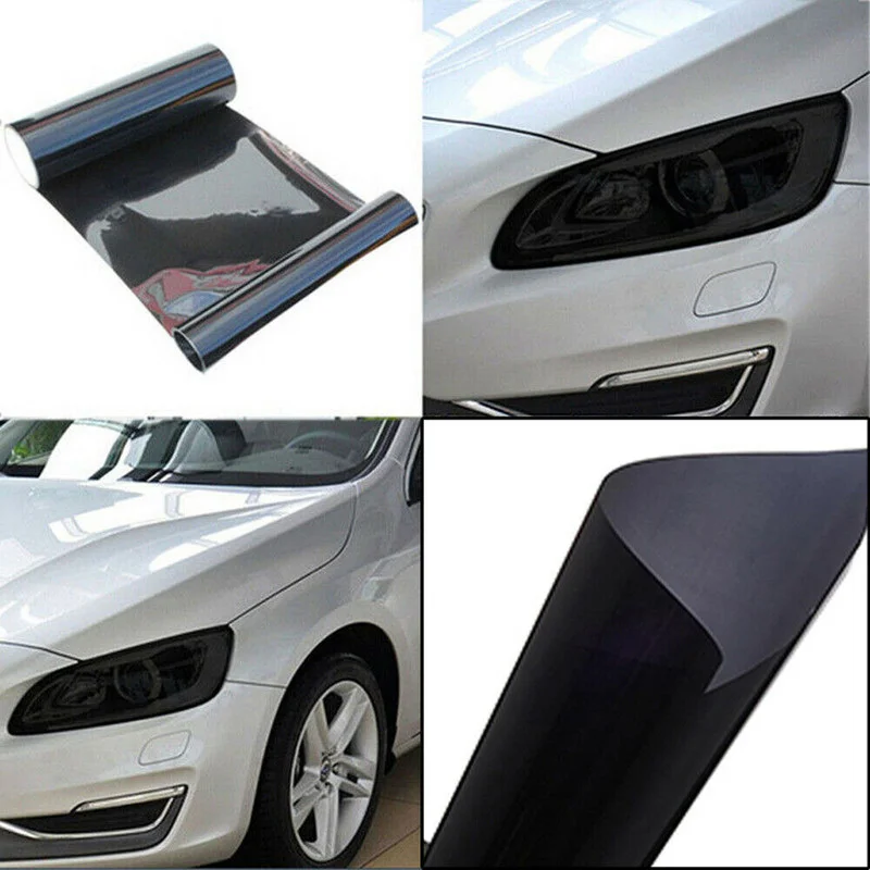 30x100cm Car Headlight Dark Smoke Black Tint Vinyl Film Fog Lamp Taillight UV Protect Decorative Sticker Universal Exterior Part
30x100cm Car Headlight Dark Smoke Black Tint Vinyl Film Fog Lamp Taillight UV Protect Decorative Sticker Universal Exterior Part