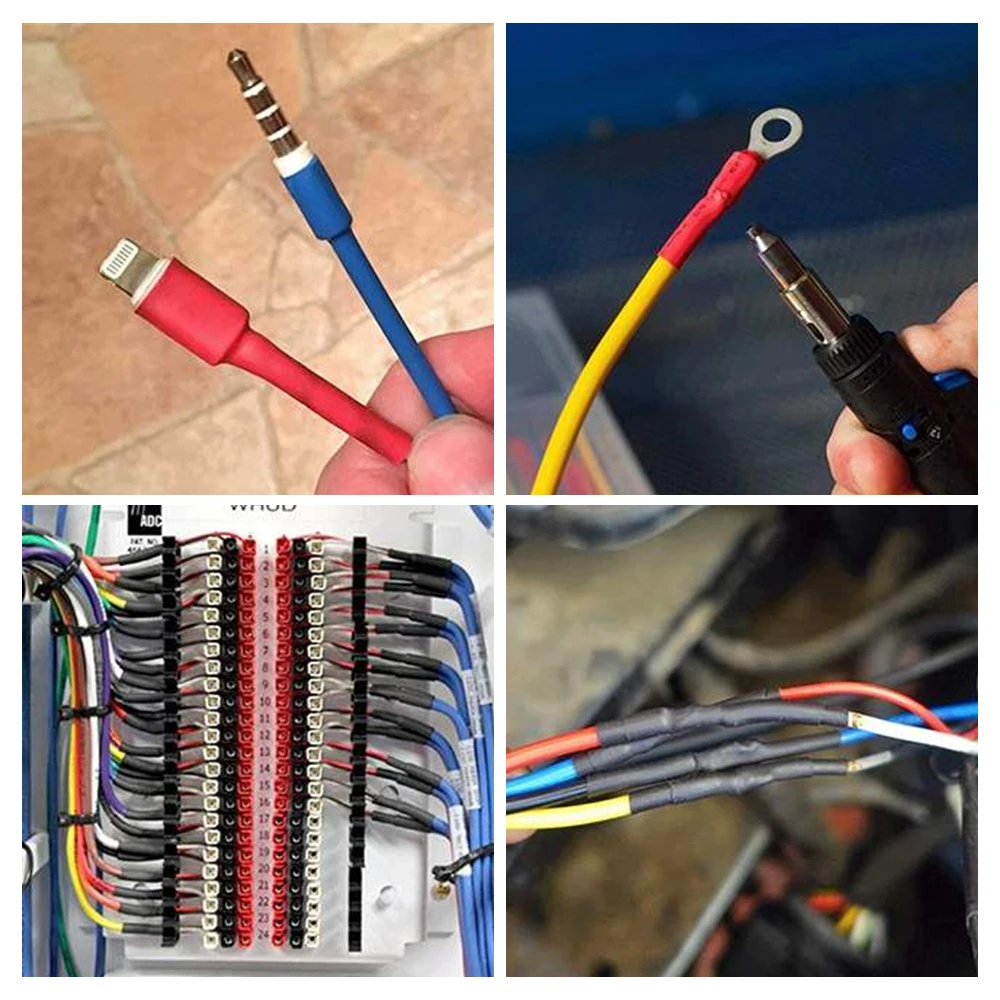 328Pcs Heat Shrink Tube Kit Polyolefin Shrinking Assorted Heat Shrink Tubing Insulation Sleeving Heatshrink Tubing Wire Cable
328Pcs Heat Shrink Tube Kit Polyolefin Shrinking Assorted Heat Shrink Tubing Insulation Sleeving Heatshrink Tubing Wire Cable
