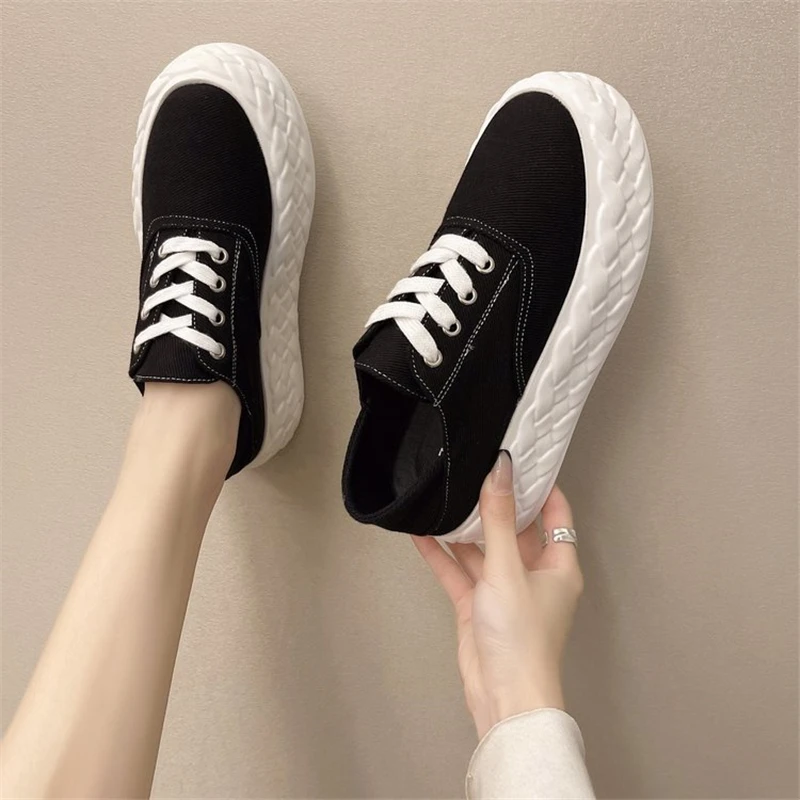Women Fashion Spring Trend Casual Hemp Flowers Bottom Canvas Shoes Female New Comfortable Frenulum Vulcanized Platform Footwear 
Women Fashion Spring Trend Casual Hemp Flowers Bottom Canvas Shoes Female New Comfortable Frenulum Vulcanized Platform Footwear