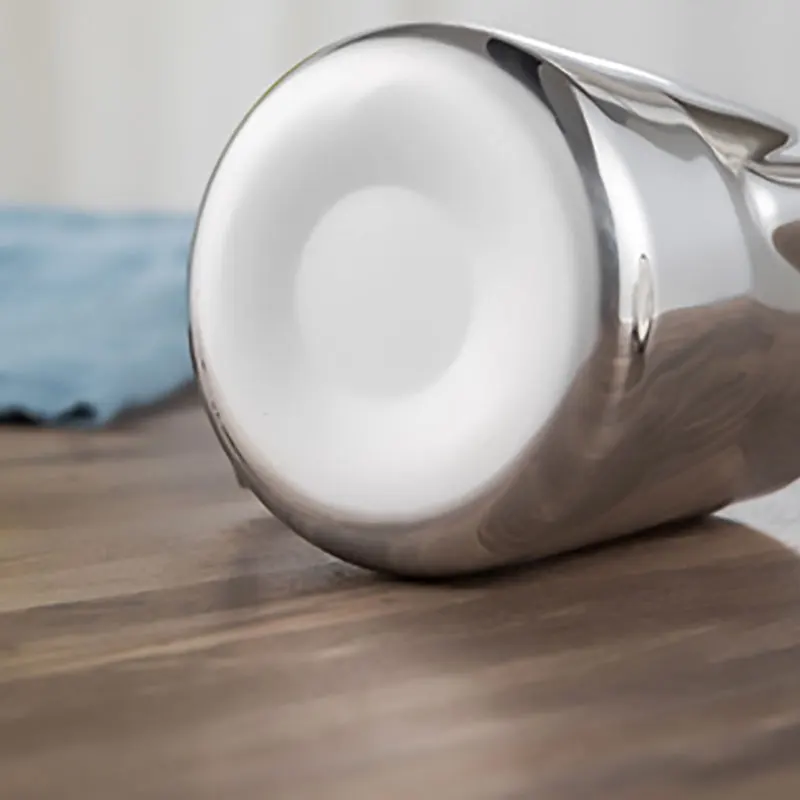 Stainless Steel Milk Jug, Creamer Frothing Cup, 80/100/150/200ml Milk Cup
Stainless Steel Milk Jug, Creamer Frothing Cup, 80/100/150/200ml Milk Cup