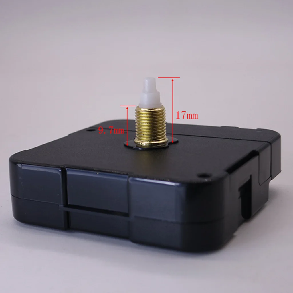 Non-Ticking Hands Quartz DIY Wall Clock Movement Mechanism DIY Repair Parts Replacement with 2 Different Pairs of Hands
Non-Ticking Hands Quartz DIY Wall Clock Movement Mechanism DIY Repair Parts Replacement with 2 Different Pairs of Hands
