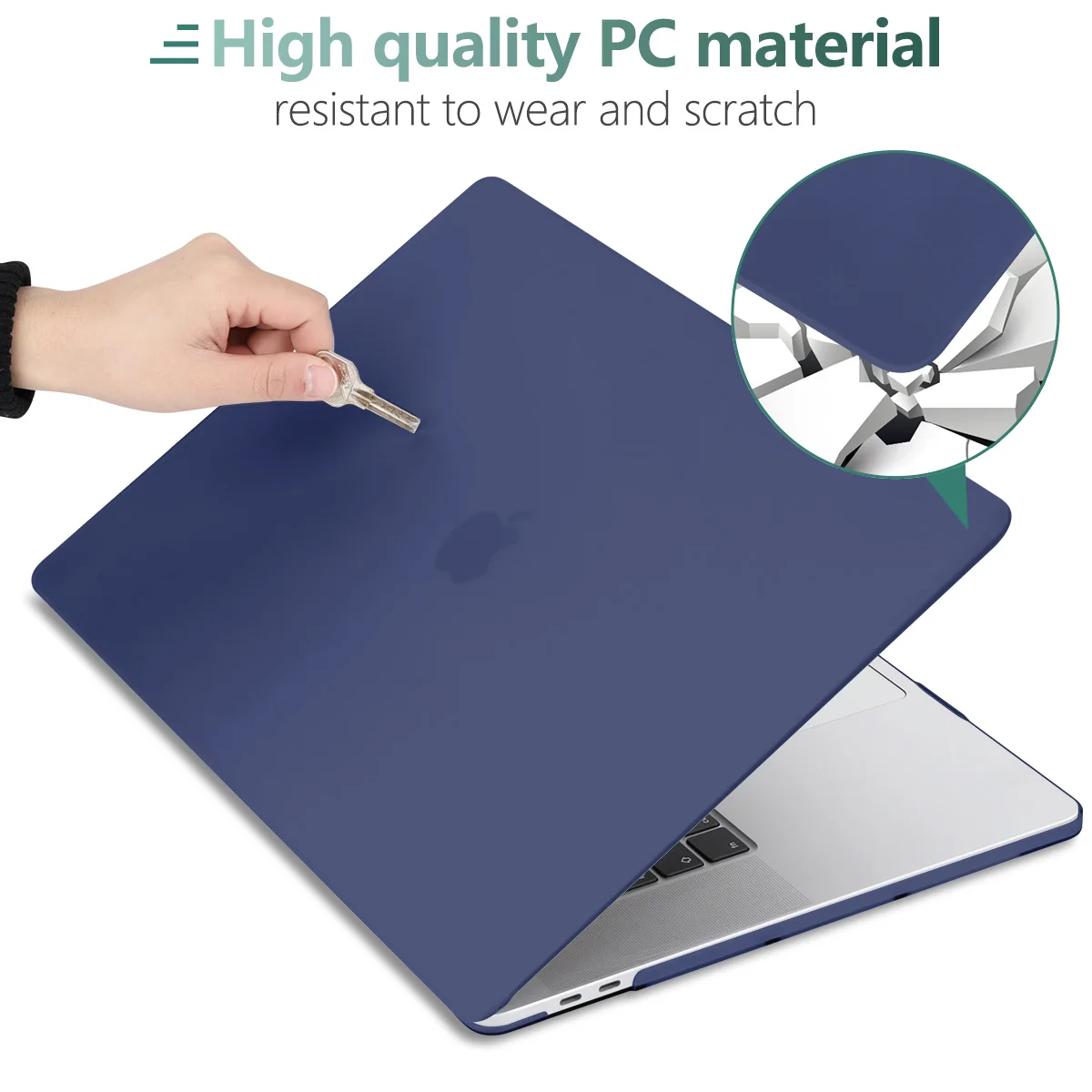 Новый жесткий матовый чехол с кристаллами для MacBook Air 11 air 13 дюймов A1466 A1932 A2179 Pro 15