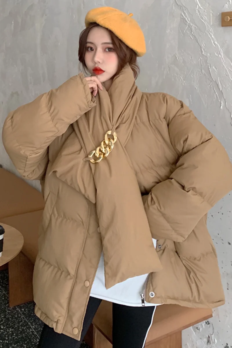 Winter 2020 New Solid Colorparka Cotton Coat Jacket Design Cool Collar Long Sleeves Long Female
Winter 2020 New Solid Colorparka Cotton Coat Jacket Design Cool Collar Long Sleeves Long Female