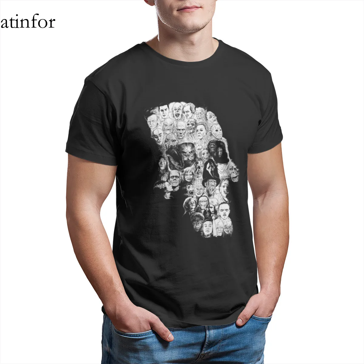 Horror Skull Bones Line Art Horror Skull Black Graphic Oversized Tops Cool Men Clothing 29490
Horror Skull Bones Line Art Horror Skull Black Graphic Oversized Tops Cool Men Clothing 29490