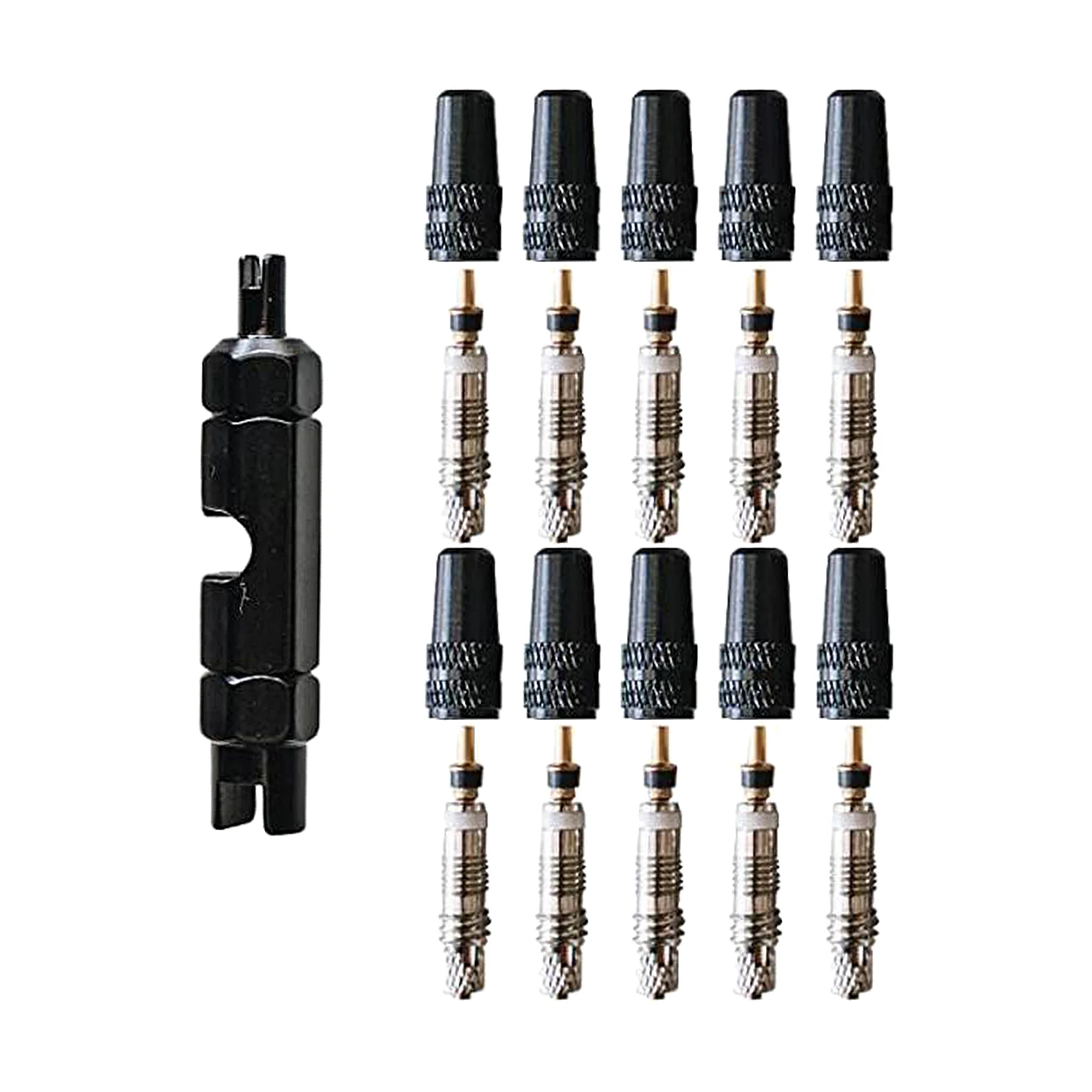 10PCS Presta Valve Brass Core and Removal Tool CNC-Machined MTB Road Bike Tubes Repair Tire Parts Accessory
10PCS Presta Valve Brass Core and Removal Tool CNC-Machined MTB Road Bike Tubes Repair Tire Parts Accessory