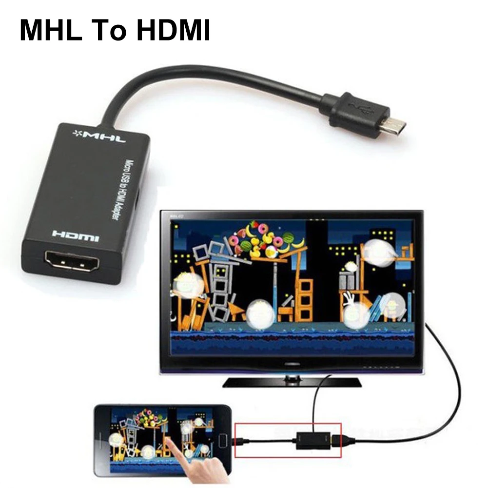 micro usb to HDMI-compatible adapter cable mirco usb to hdmi high-definition conversion cable mobile watch TV
micro usb to HDMI-compatible adapter cable mirco usb to hdmi high-definition conversion cable mobile watch TV