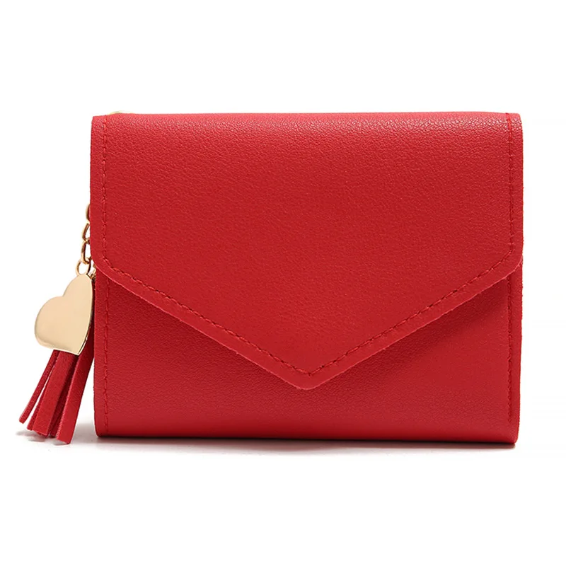 New Korean Short Wallet Women's Tassel Wallet Simple Tri-fold Wallet Card Case Ladies Coin Purse
New Korean Short Wallet Women's Tassel Wallet Simple Tri-fold Wallet Card Case Ladies Coin Purse