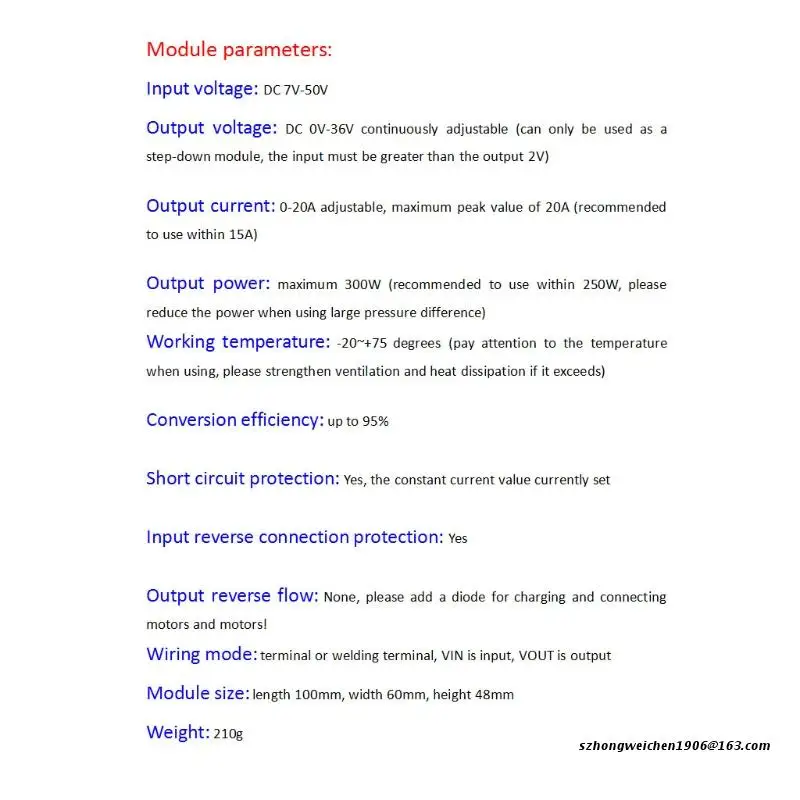 Dual Display DC Bu-ck Converter, DCStep Down Power Supply Module 0V-36V 28GF
Dual Display DC Bu-ck Converter, DCStep Down Power Supply Module 0V-36V 28GF