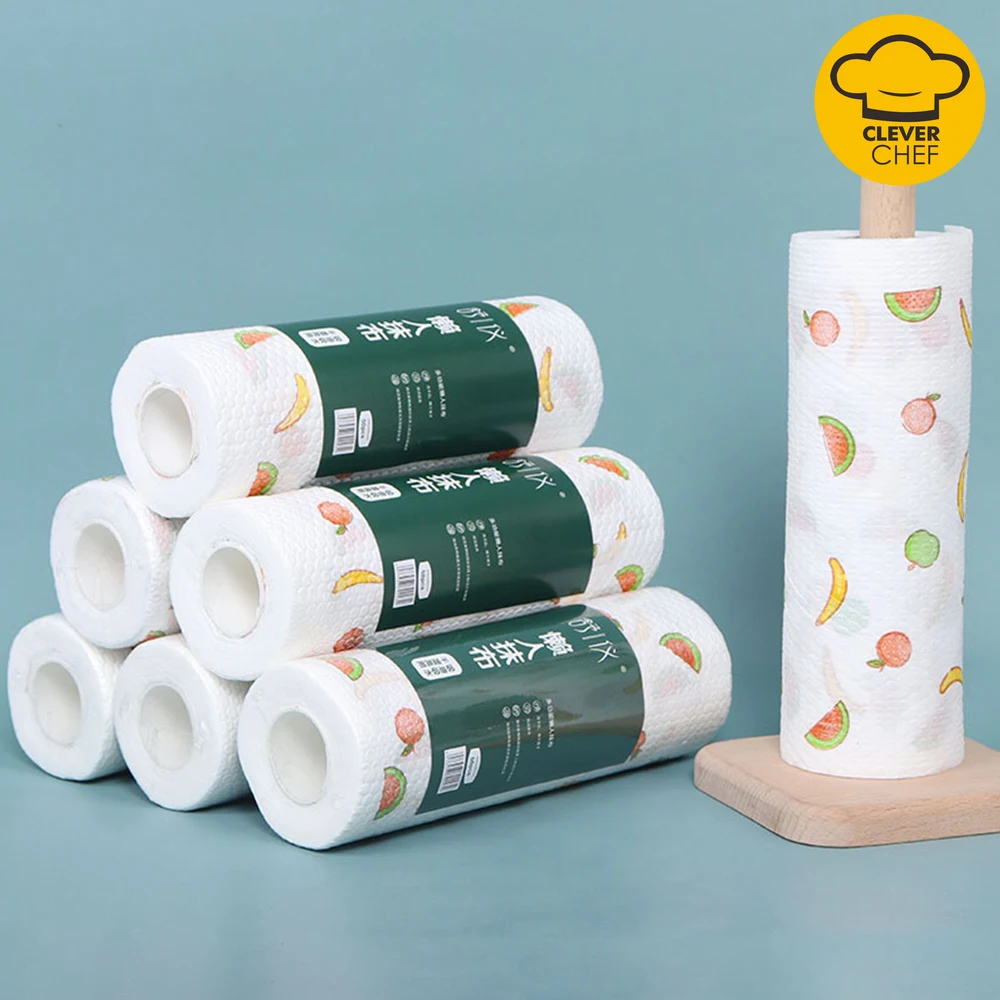 Disposable Thicken Non Woven Wipes Dish Rag Food Oil Absorbing Kitchen Paper Towels Reusable Printed Dry Wet Cleaning Washcloth
Disposable Thicken Non Woven Wipes Dish Rag Food Oil Absorbing Kitchen Paper Towels Reusable Printed Dry Wet Cleaning Washcloth