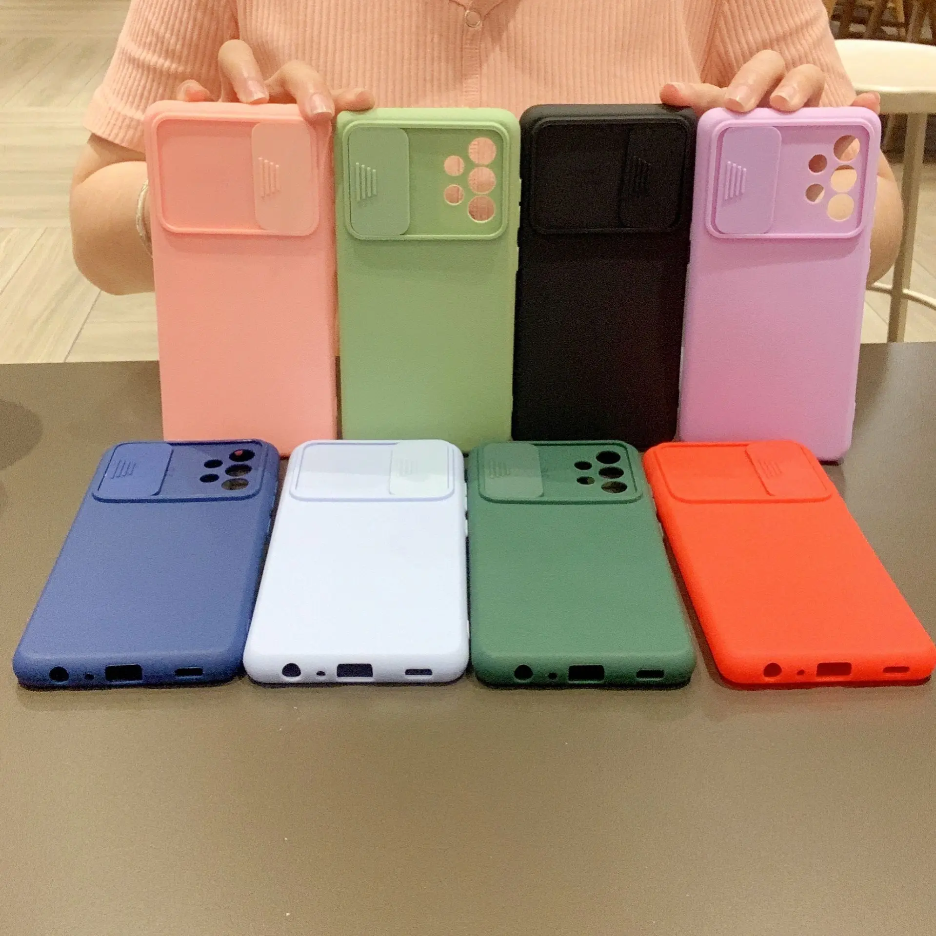 For Samsung Galaxy A52 A32 M31S Slide Camera Lens Protection Phone Case for samusng a12 a02s m31s Soft silicone TPU phone cover
For Samsung Galaxy A52 A32 M31S Slide Camera Lens Protection Phone Case for samusng a12 a02s m31s Soft silicone TPU phone cover