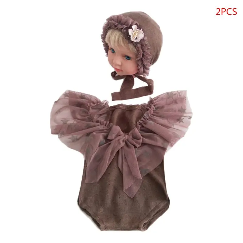 2 Pcs/set Newborn Baby Photo Props Outfits Wraps Hat Clothes Set Infants Full Moon Photography Accessories P15C
2 Pcs/set Newborn Baby Photo Props Outfits Wraps Hat Clothes Set Infants Full Moon Photography Accessories P15C