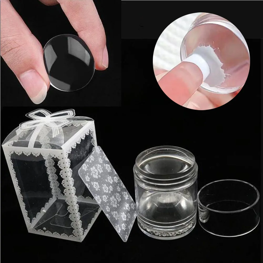 French Nails 4cm Lace Flower Crystal Stamper,Double-Head Nails Stampers Clear Silicone Seal Jelly Gummy Stamper&Scraper KIT &NEW
French Nails 4cm Lace Flower Crystal Stamper,Double-Head Nails Stampers Clear Silicone Seal Jelly Gummy Stamper&Scraper KIT &NEW