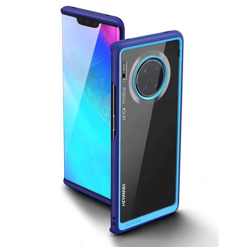 

Чехол для Huawei Mate 30 Pro (выпуск 2019) SUPCASE UB Style противоударный Гибридный защитный бампер премиум-класса из ТПУ прозрачный чехол-накладка из полик...