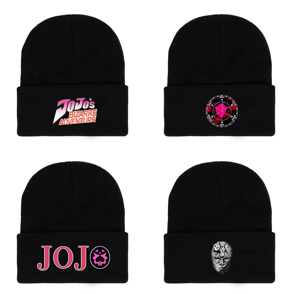 Anime hat JoJo's Bizarre Adventure Kujo Jotaro Costume Cosplay adult kids cap casual embroidery knitted hat gifts prop
Anime hat JoJo's Bizarre Adventure Kujo Jotaro Costume Cosplay adult kids cap casual embroidery knitted hat gifts prop